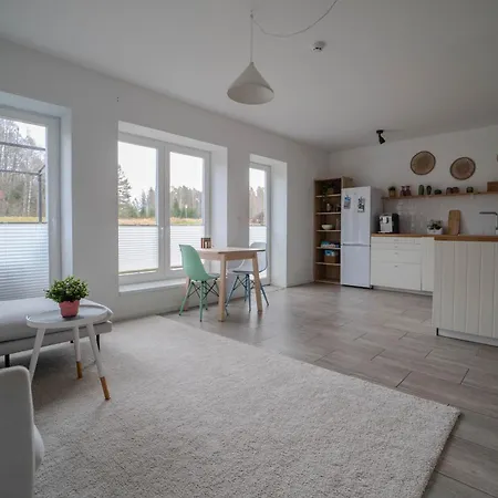 Nature Escape In Lahemaa Bright 1-bedroom With Terrace Apartment *